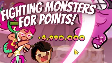 Points For Fighting Monsters Rambutan Cookie Review Cookie Run Ovenbreak Youtube