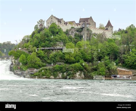 Rhine Falls Around Neuhausen Am Rheinfall Near Schaffhausen In