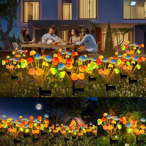 Solar Garden Lights Solar Lights Outdoor Solar Yard Decor Outside Water ...