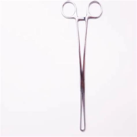 Cervical Forceps With Curved Uterine Tenaculum Forceps Surgical