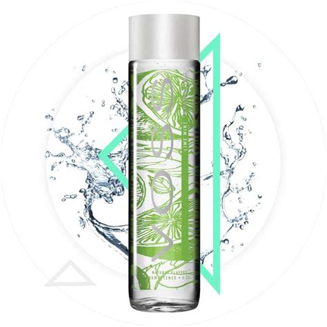 Lime Mint 375ml Glass 12 Pack VOSS Water