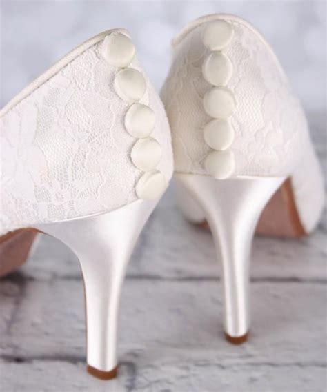 Ivory Wedding Shoes Lace Wedding Shoes Ivory Lace Wedding Shoes Lace Bridal Shoes Custom