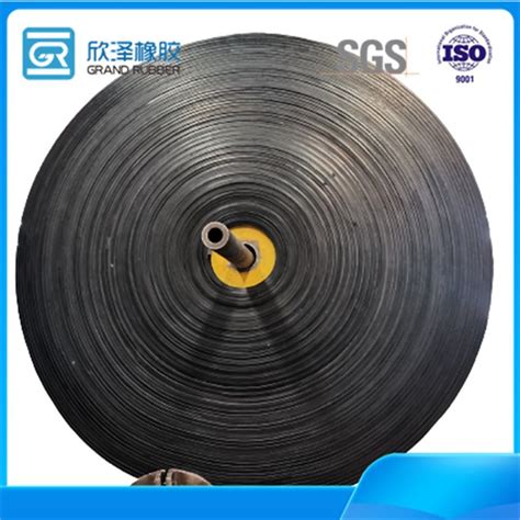 Heavy Duty Abrasion Resistant Steel Cord Rubber Conveyor Belt With Top