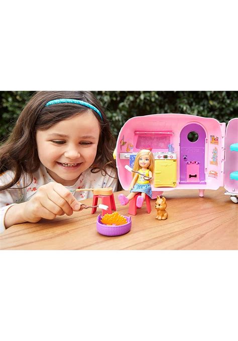 Barbie Chelsea Camper Playset | Barbie Dolls and Accessories - $39.99