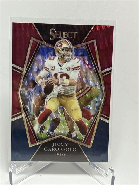 Panini Select Premier Level Tri Color Prizm Jimmy Garoppolo