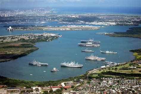 Naval Station Pearl Harbor Near Honolulu Photograph By Bill Cobb Pixels