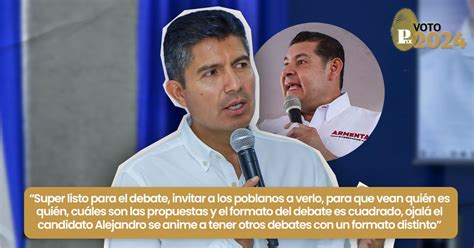 Lalo Rivera Promete Ganar El Debate Para La Gubernatura En Puebla