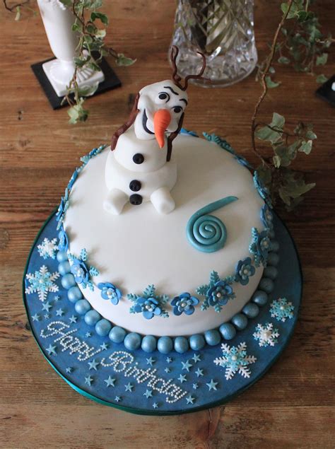 Olaf Frozen Birthday Cake Frozen Birthday Cake Cake Celebration Cakes