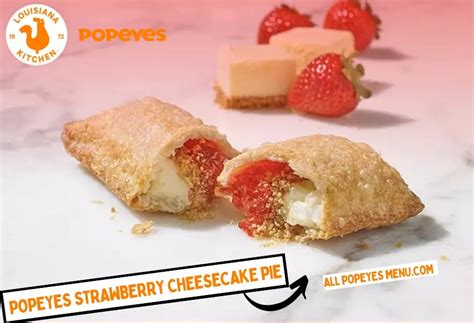 Popeyes Strawberry Cheesecake Pie A Delicious Guilty Pleasure