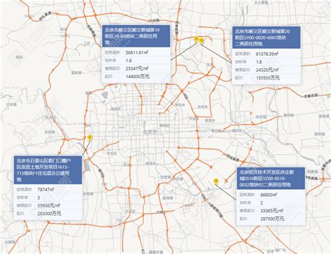 北京挂牌4宗宅地，总起价8645亿元好地网