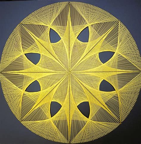 Rozeta Z Ota Ta Obraz String Art Sklep Online Artyferia