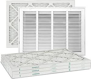 Handua W X H Duct Opening Size Steel Return Air Filter Grille