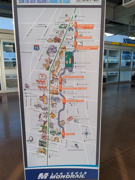 Learn how to navigate the monorail center strip station 8
