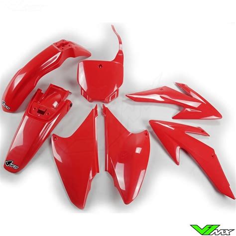 Ufo Plastic Kit Red Honda Crf F