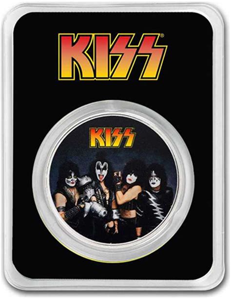 Kiss Anniversario Blister Moneta Argento Oz Niue