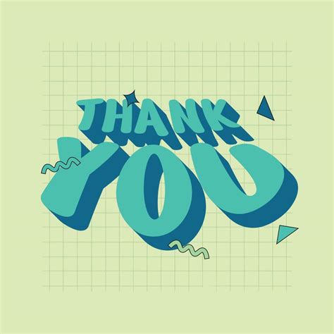 Thank You Lettering Vector Design 27542851 Vector Art At Vecteezy