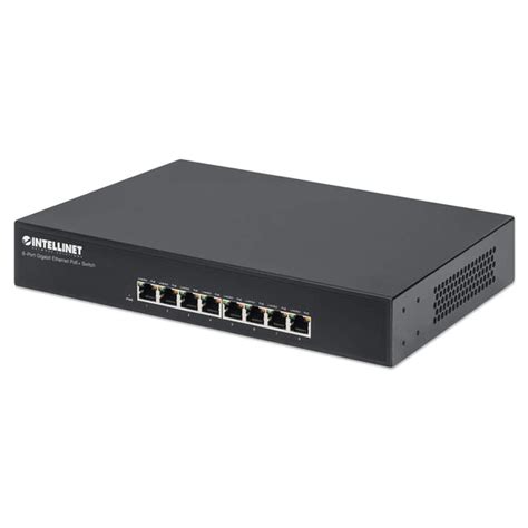 Intellinet 8 Port Gigabit Ethernet Poe Switch 560641