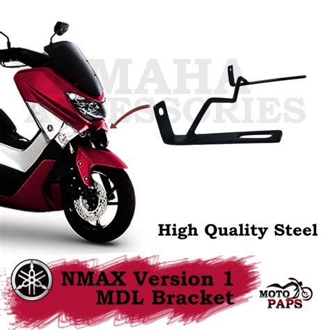 Yamaha Nmax V Mdl Bracket Black Coated Nmax Parts And Accessories