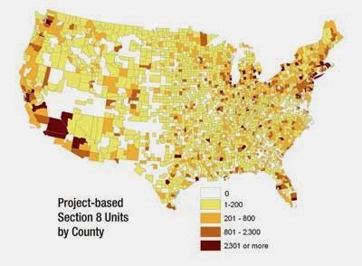 What States Have The Most Section Affordable Housing