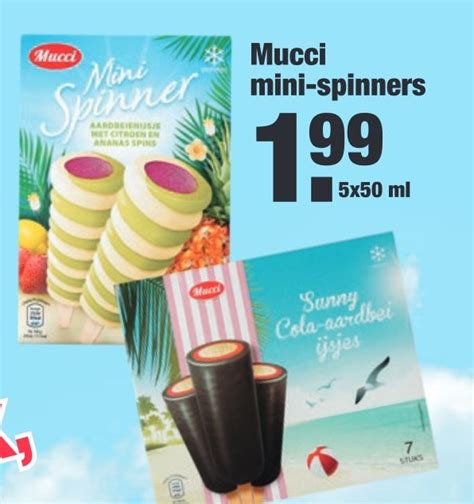 Mucci Mini Spinners Aanbieding Bij ALDI