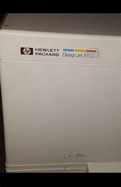 Hp Designjet 650c 750c Plus Wide Format Printer Ebay