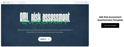 Risk Assessment Questionnaires With Sample Templates And Questions