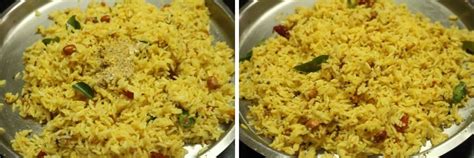 Ava Pettina Pulihora Tamarind Rice Flavoured With Mustard Paste