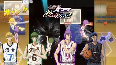 Clash Of The GENERATION OF MIRACLES Kuroko No Basket Street Rivals