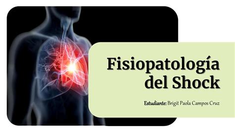 Fisiopatología Del Shock Brigit Paola Campos Cruz Udocz