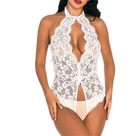 Nouveau Sexy Femmes Body En Dentelle Sexy Teddy Lingerie Combinaison