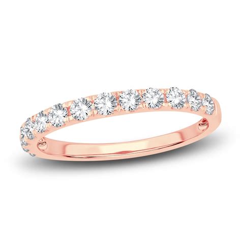 Diamond Wedding Band 1/2 ct tw Round 14K Rose Gold | Jared