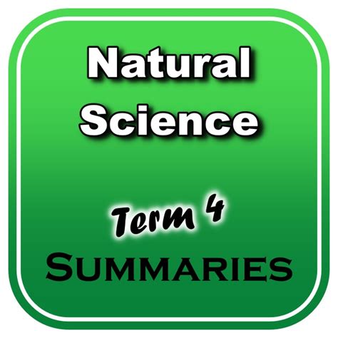 Grade Natural Sciences Term Summaries Noted Summaries Teacha