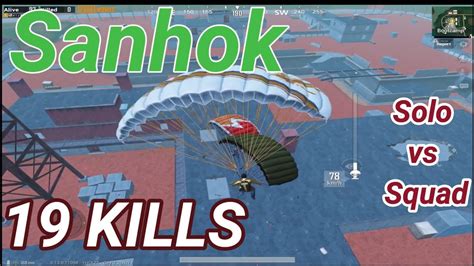 Pubg Mobile Solo Vs Squad Kills On Sanhok Starting At Bootcamp On