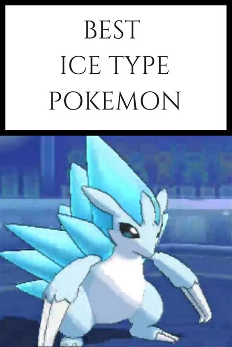 Top Ice Type Pokemon