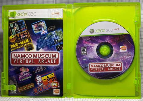 NAMCO Museum ~Virtual Arcade~ Xbox 360 Video Game Complete CIB ...