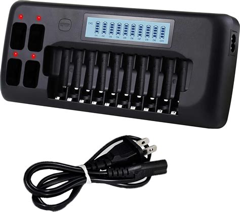 Amazon Palogreen Bay Lcd Universal Battery Charger For