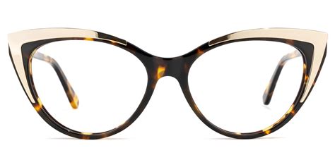 Langley Cat Eye Tortoise Eyeglasses Vooglam