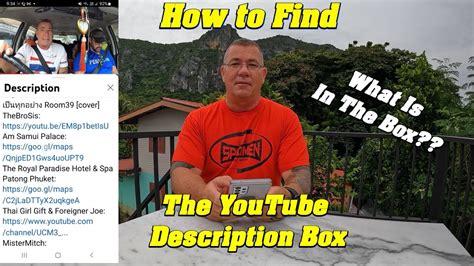 How To Find The Description Box On Youtube Youtube