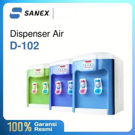 Jual Sanex Dispenser Air Galon Atas Panas Normal D 102 Top Loading D102