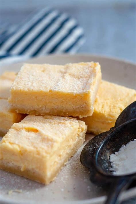 Sugar Free Lemon Bars Recipe | My Sugar Free Kitchen