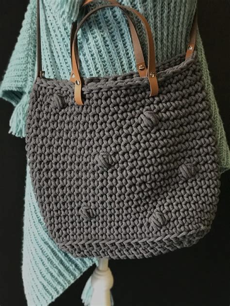 Patr N Gratis Bolso B Sico En Crochet Crochetisimo