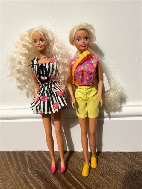 Sindy Dolls 1988 X 2 Vintage Hasbro Blonde Dolls With Tags £24 99