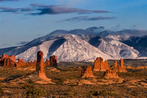 Winter in Arches National Park — Zach Cooley Photo