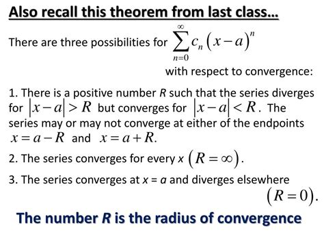 Ppt Radius Of Convergence Powerpoint Presentation Free Download Id