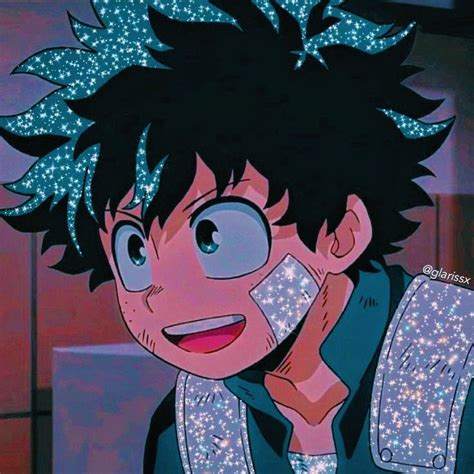 glitter midoriya | Anime, Ästhetik