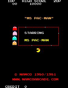 Ms Pac Man Galaga Th Anniversary Class Of Reunion V