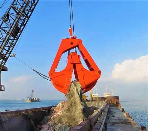 Crane Mechanical Rock Grapple Almaahad Engineering