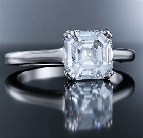 What Is An Asscher Cut Diamond Rare Carat