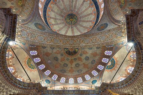 Domes Of Sultanahmet Mosque Aka Blue Mosque Stock Photo Image Of