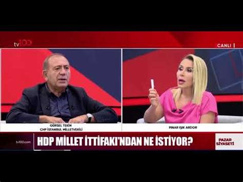 CHP İstanbul Milletvekili Gürsel Tekin HDP ye bakanlık verilebilir